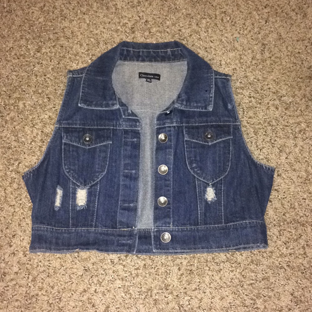 STYLISH JEAN VEST‼️